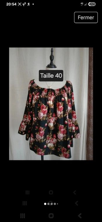 Blouse fluide Taille 40
