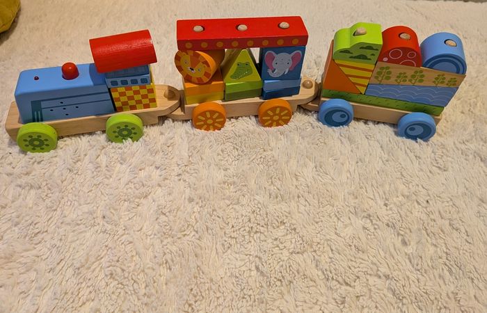 Train en bois avec son Playtive