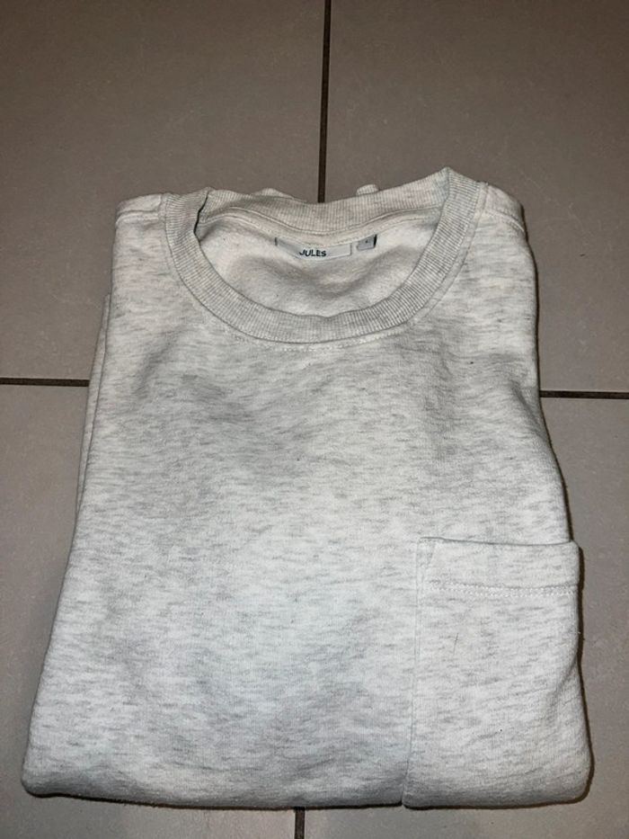 Pull gris Jules L - photo numéro 3