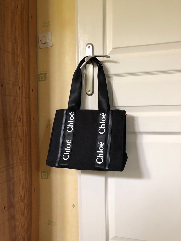 Joli sac noir inscription