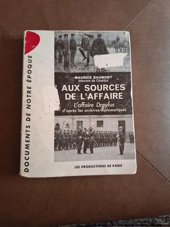 Aux sources de l'affaire dreyfus