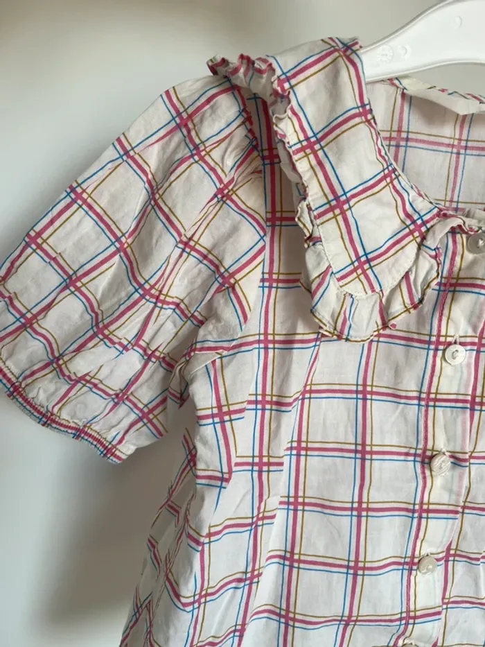 Chemise légère col Claudine 6ans - photo numéro 3