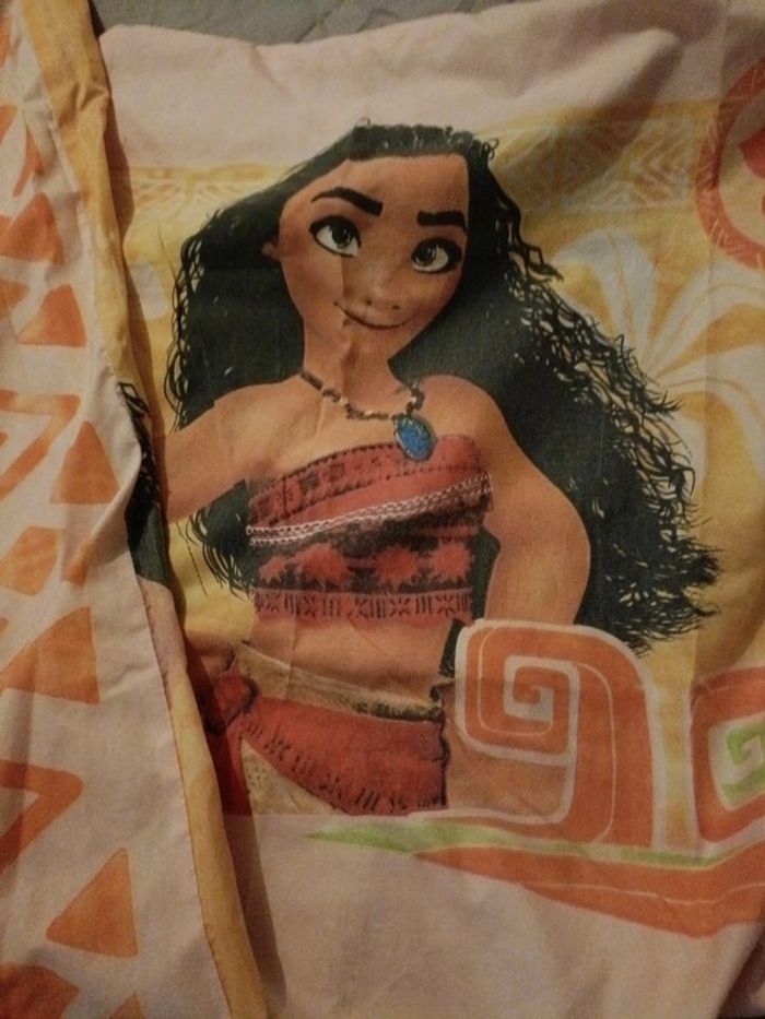 Housse de couette vaiana et taie disney - photo numéro 3
