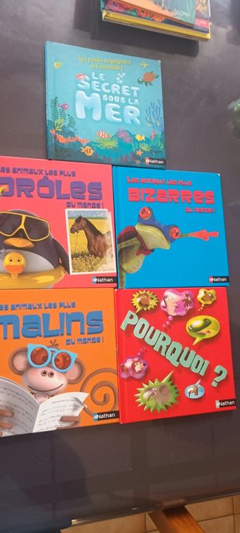Lot de 5 livres