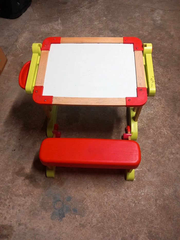 🎅😷tableau siège à 2 faces Smoby