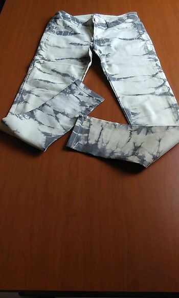 Jean Kokai style délavé jauni & gris