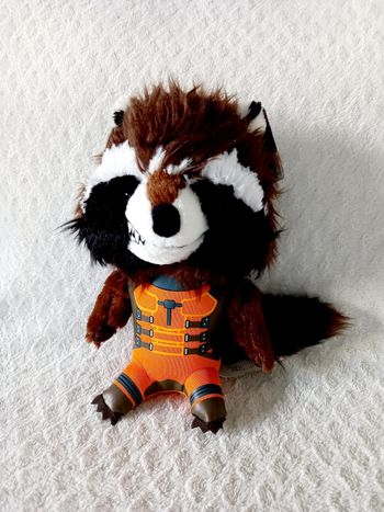 Peluche parlante Rocket Raccoon Les Gardiens de la Galaxie Marvel
