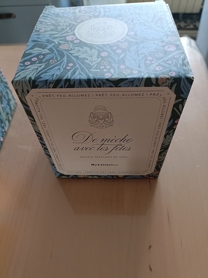 Lot de 2 grandes et 2 petites bougies My little box - photo numéro 2