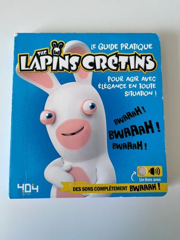 Livre sonore les lapins crétins