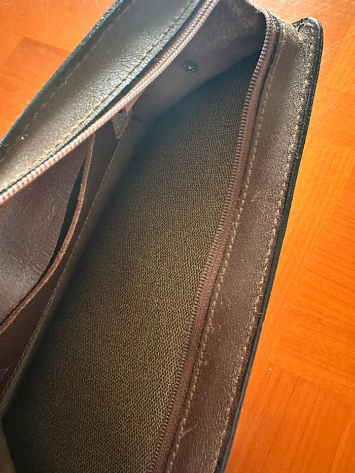 Sublime sacoche à main, homme, cuir, marron, marque le tanneur - photo numéro 12