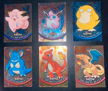 Lots cartes Pokémon Topps