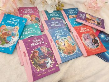 12 Livres Collection Reine des Neiges Disney