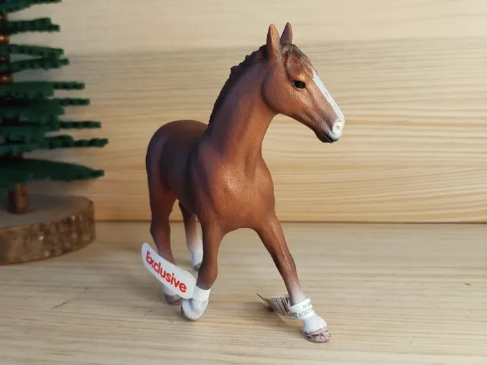 Schleich Exclusive jument marron Figurine animal équidé - photo numéro 2