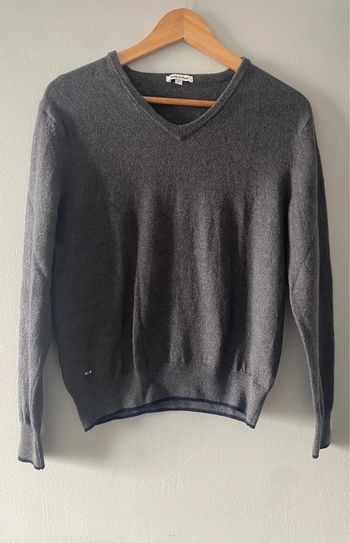 Pull col V mixte Eden Park