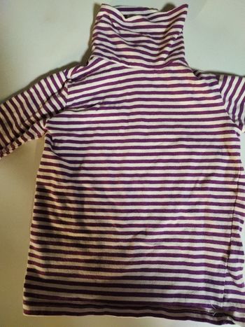 Pull col roulé fin girl2girl 3/4 ans excellent état