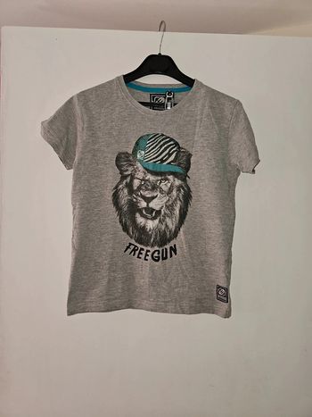 Tee-shirt garçon freegun 10 ans