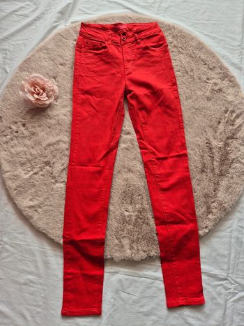Pantalon  rouge ds fashion taille xs
