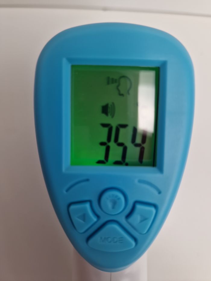 Thermomètre Frontal Infrarouge Bleu Blanc - photo numéro 10
