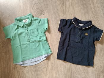 Lot de 2 polos manches courtes