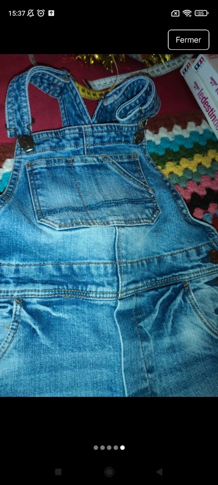 Très belle salopette Mixte e8 - photo numéro 3