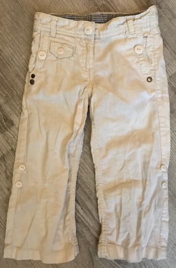Pantalon lin 3 ans  Okaidi