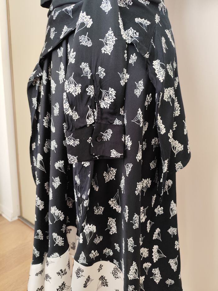 Robe Maje neuve taille 1 noire et blanche toutes saisons de - photo numéro 5