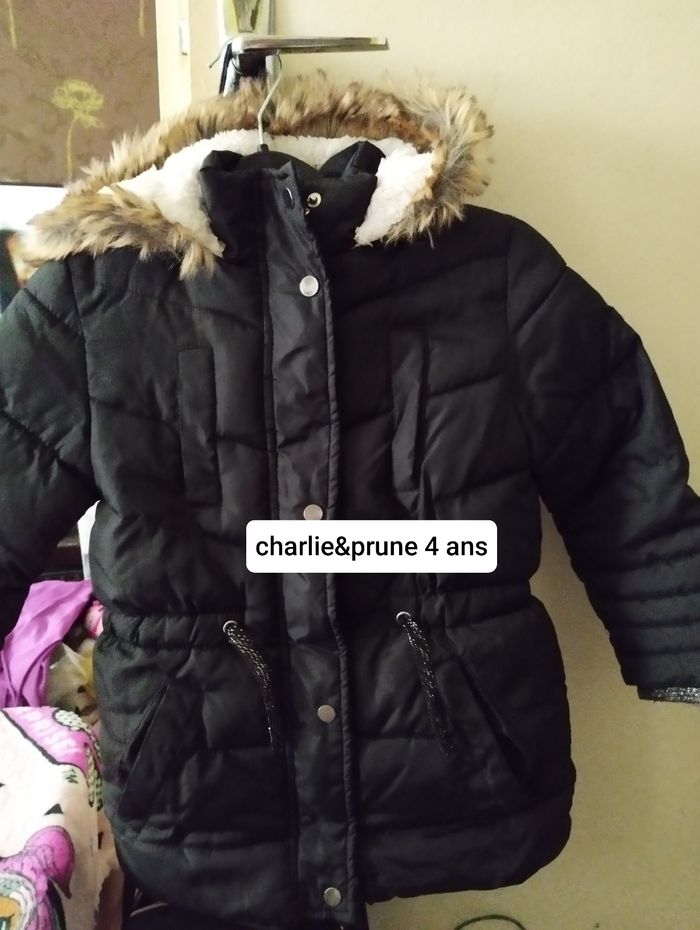 Manteau fille hiver charlie&prune 4 ans