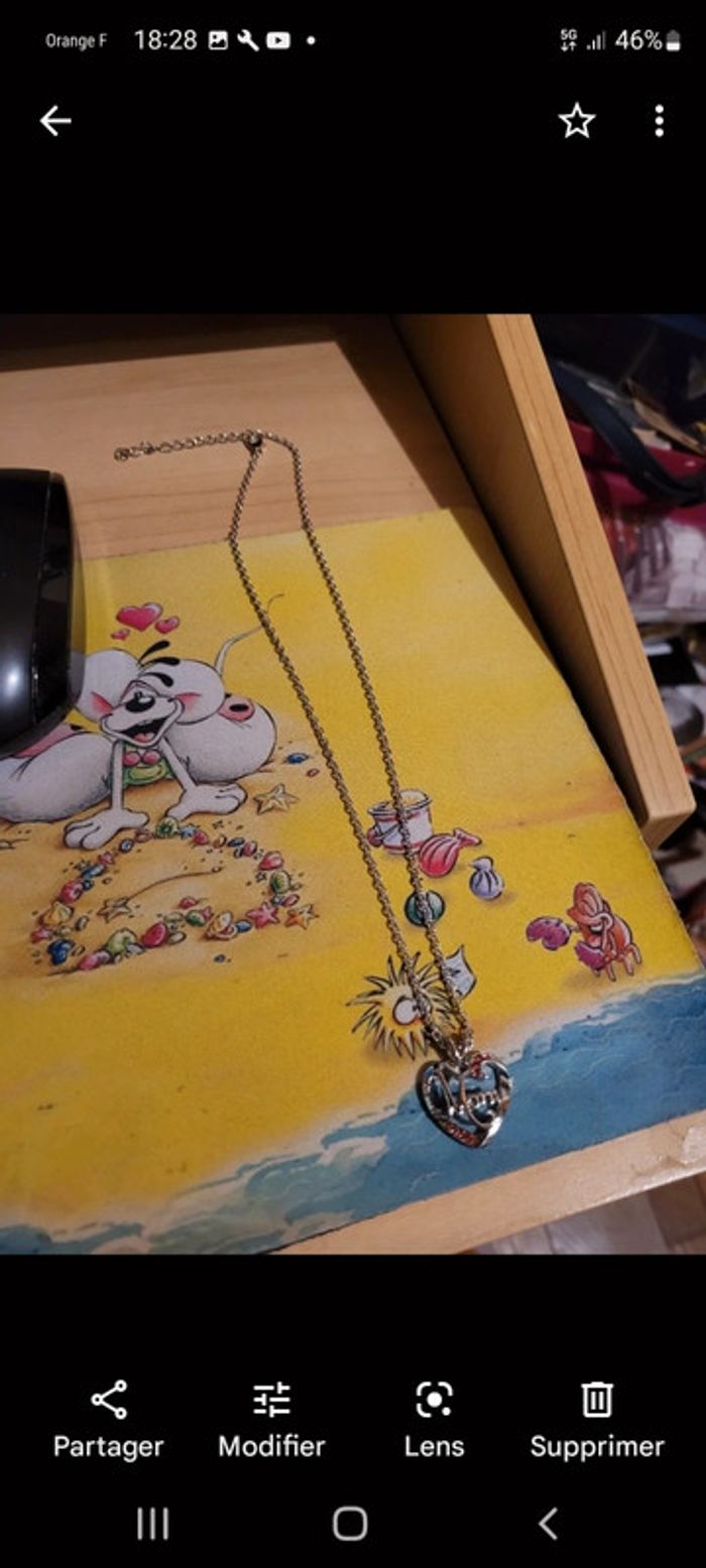 Collier cœur - photo numéro 2