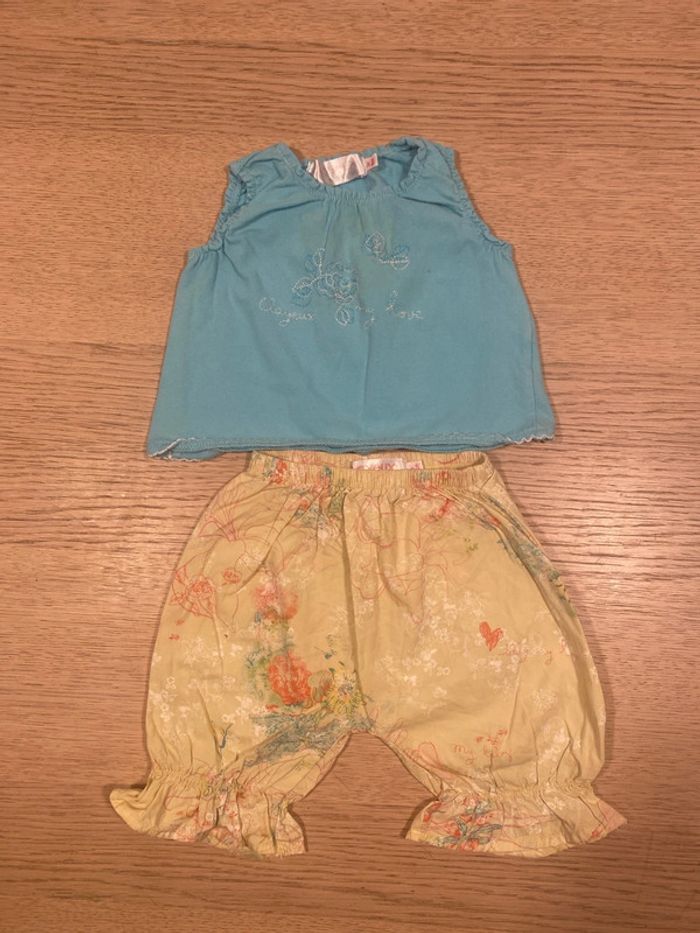 Ensemble été 3 mois Clayeux