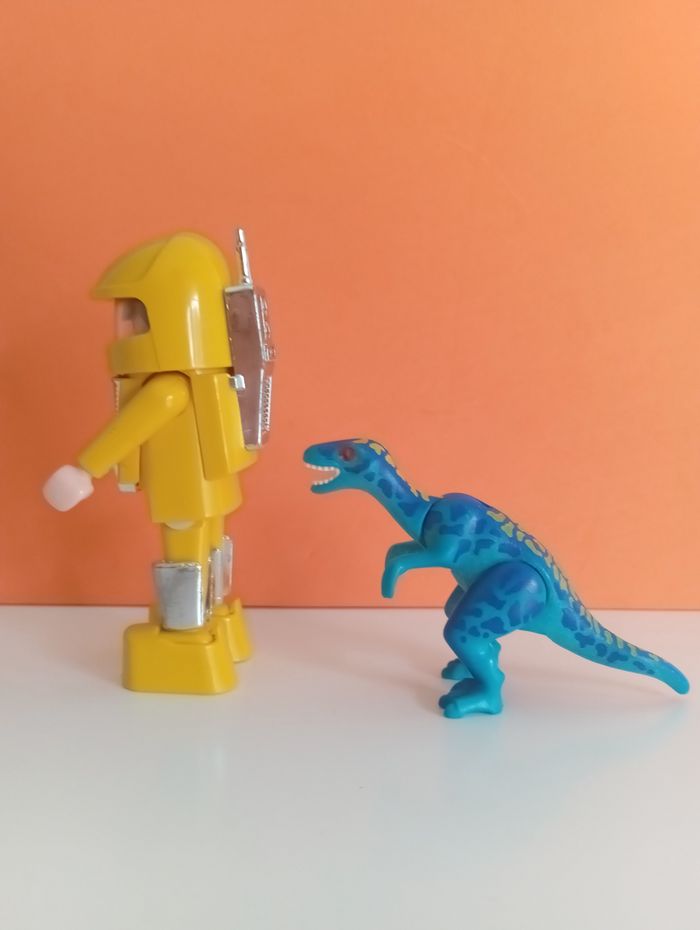 Playmobil vintage astronaute bebe dinosaure - photo numéro 5