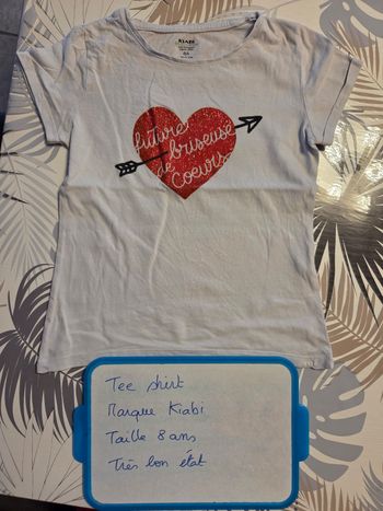 Tee shirt coeur