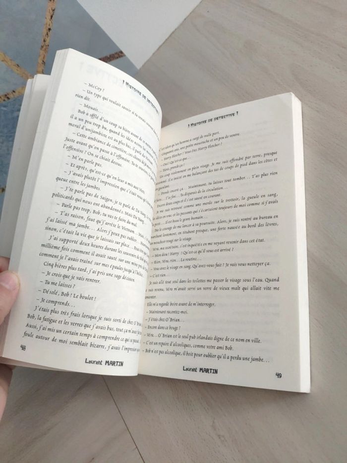 Livre recueil de nouvelles noires polar Benson Jonquet Noziere Daeninckx Crifo Roux Malte - photo numéro 9