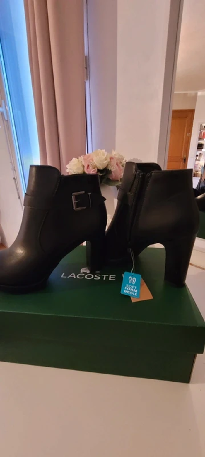 Bottines à talons noir femme chaussea - photo numéro 2