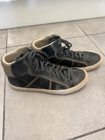 Basket Geox gris bleuté taille 40