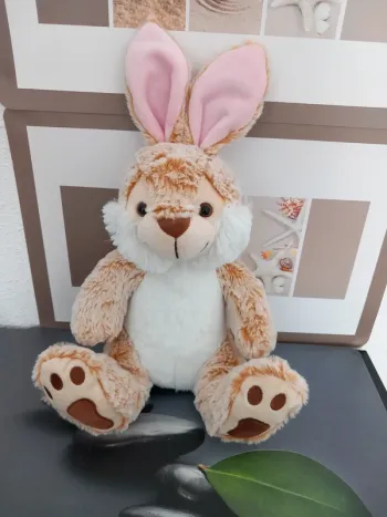 Peluche lapin nicotoy 40cm
