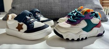 Lot de 2 paires de Baskets Obaïbi et Zara - taille 21