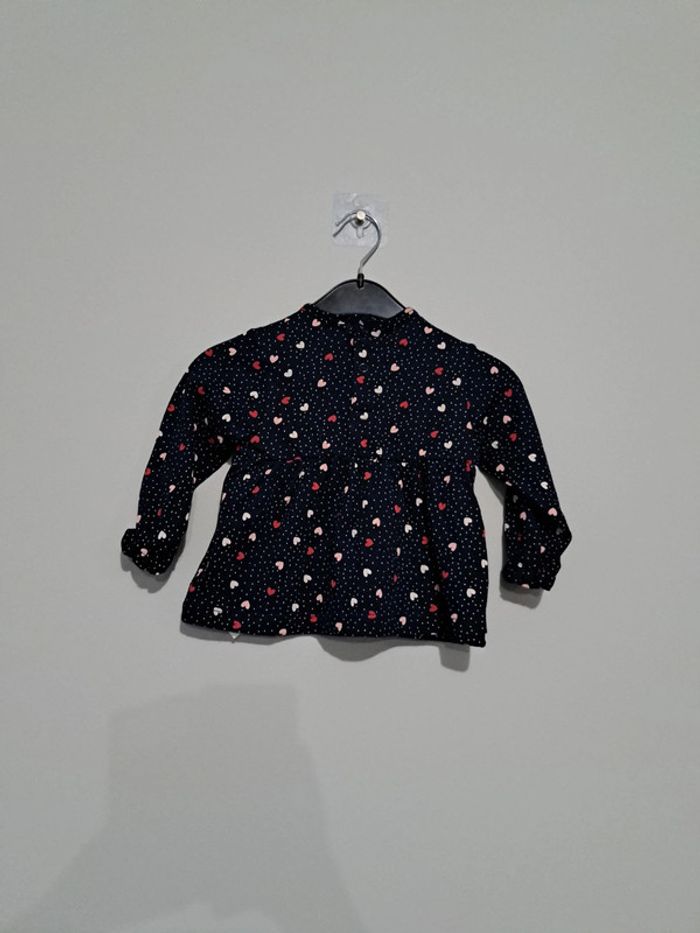 T-shirt bleu marine Mes petits cailloux - photo numéro 2