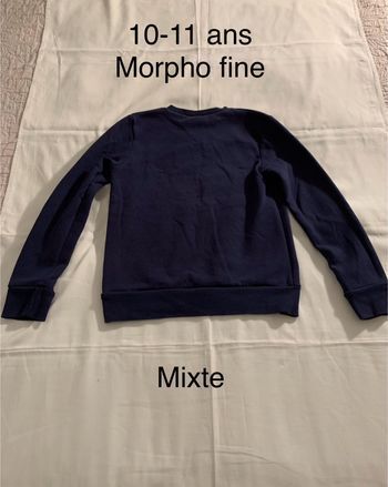 Pull sweat col rond mixte