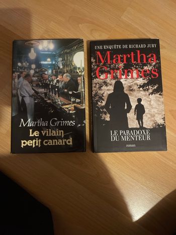 Lot livres Martha Grimes