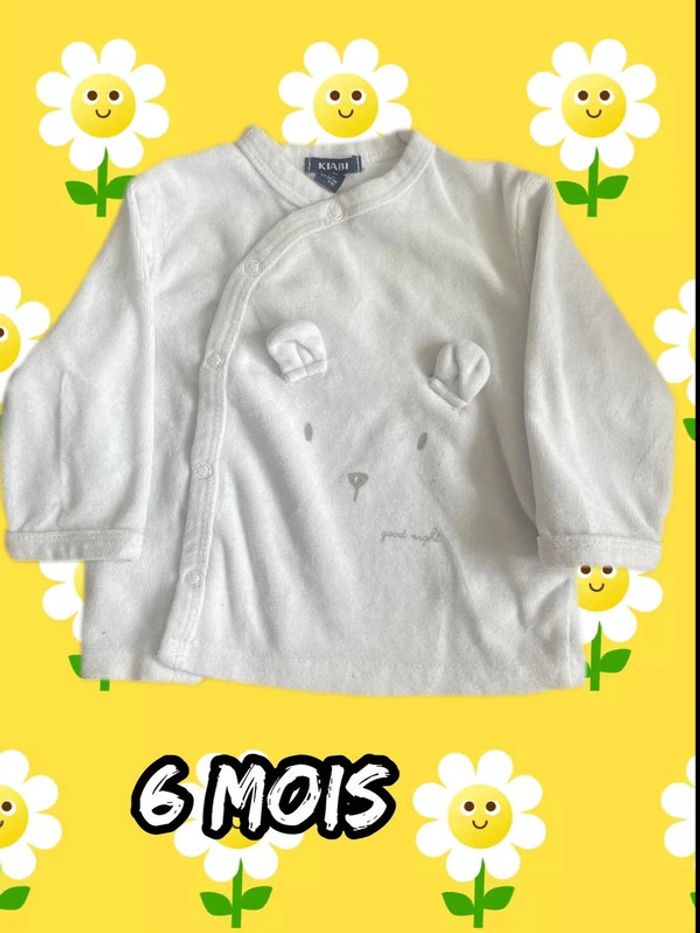 haut de pyjama polaire
