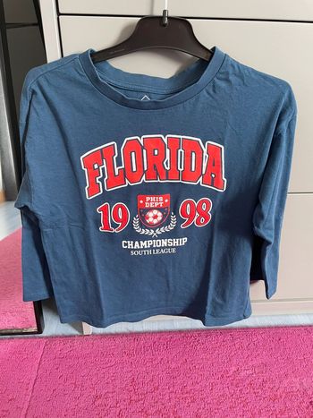 T-shirt manches longues, garçon bleu marine