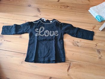Tee-shirt manche longue 18 mois.