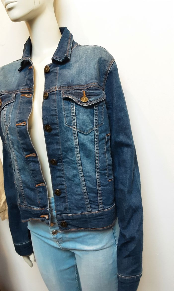 Jolie veste en Jeans pour femme Taille 38 La Redoute - photo numéro 3