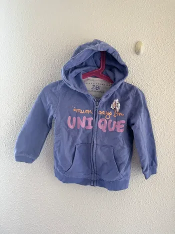 Veste à capuche Zara taille 18/24 mois 💫