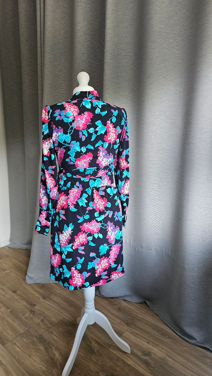 Robe fleurie multicolore, taille 36, Morgan - photo numéro 2