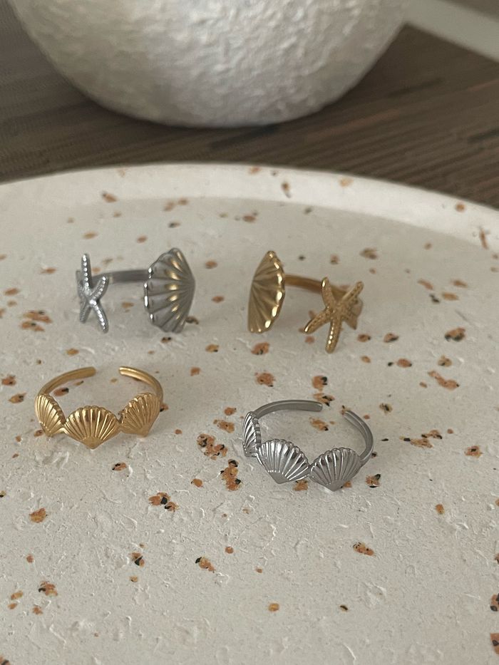 Bague ajustable acier inoxydable différent model