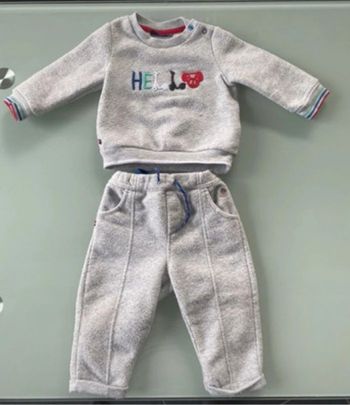 Jogging molletonné garçon Sergent Major taille 12 mois