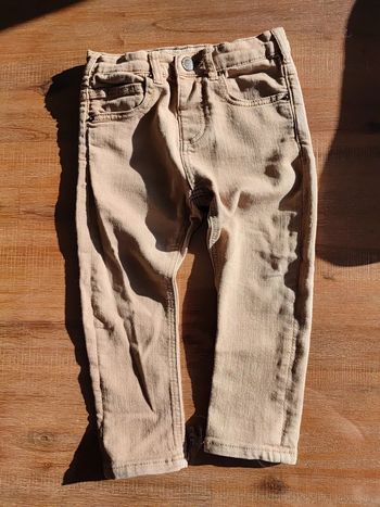 Jean beige stretch