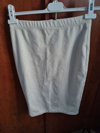 Jupe effet velours taille 34