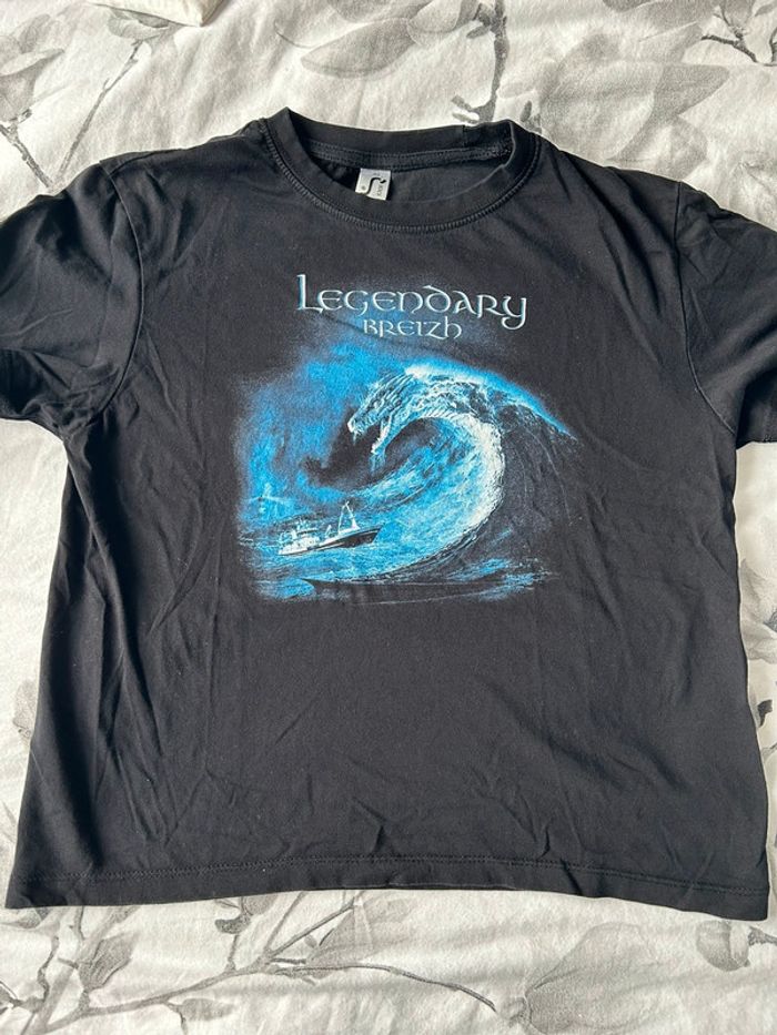T-shirt dragon 10 ans Bretagne - photo numéro 2